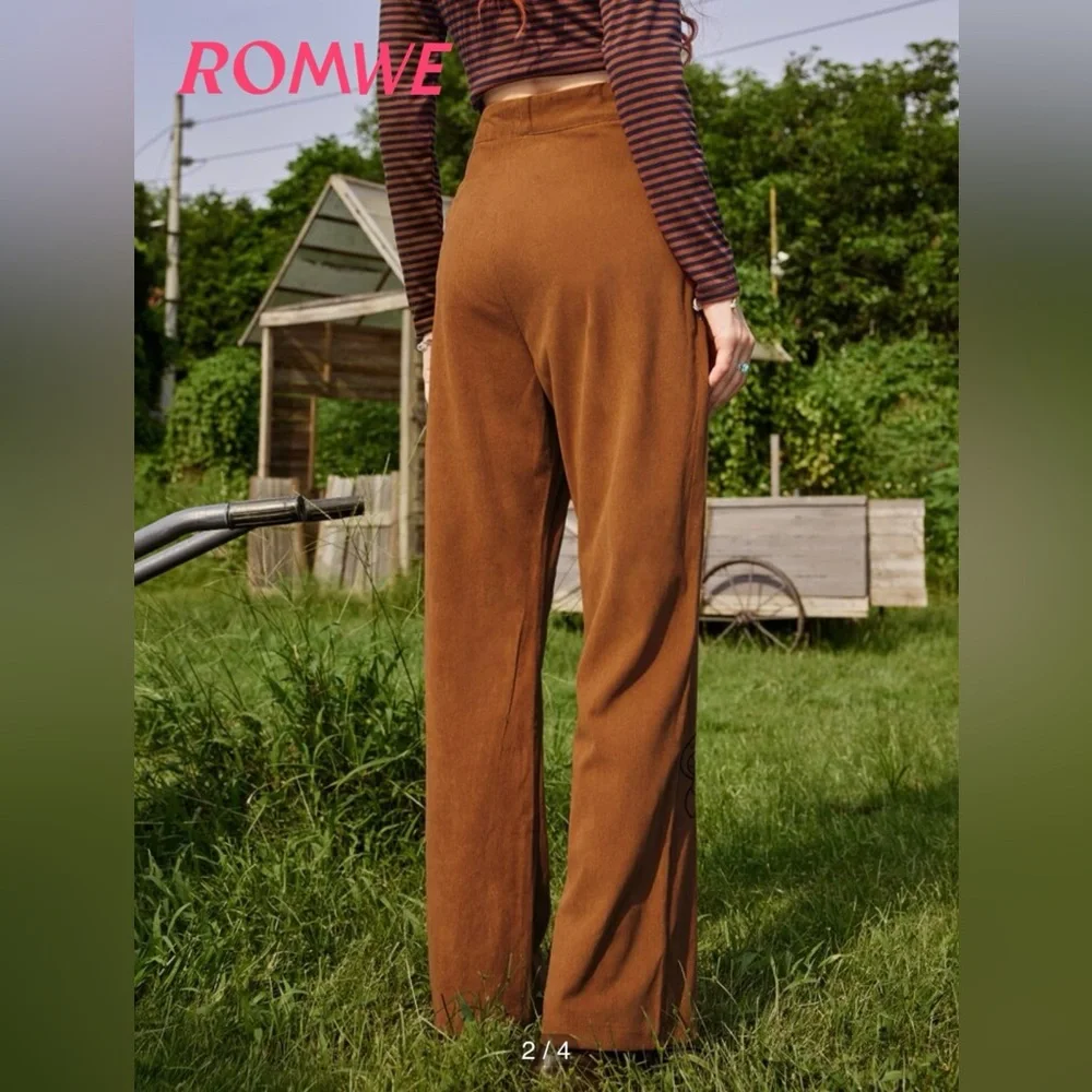 Fairy Grunge Embroidered Mushroom Lightweight Pants Size Medium - Picture 3 of 11